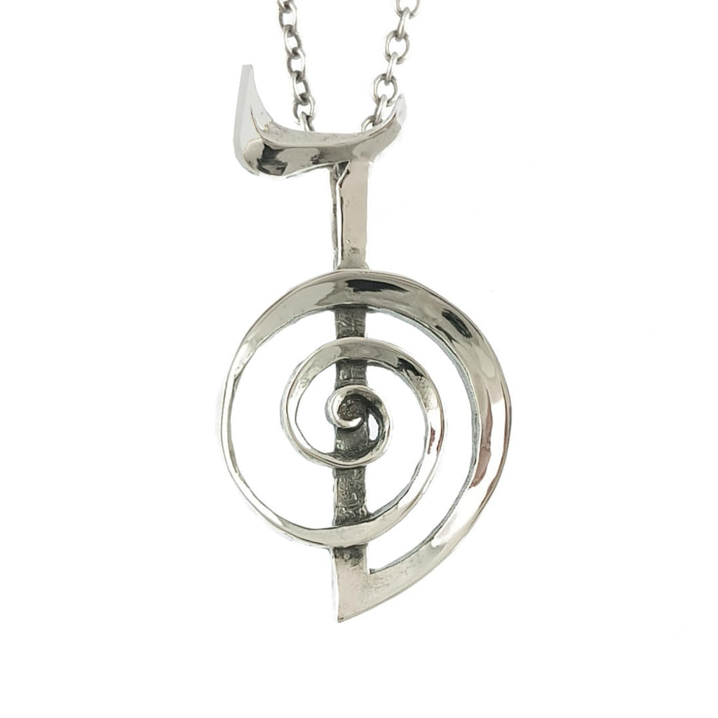 Reiki Cho Ku Rei Symbol Pendant, Handmade