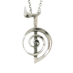 Reiki Cho Ku Rei Symbol Pendant, Handmade