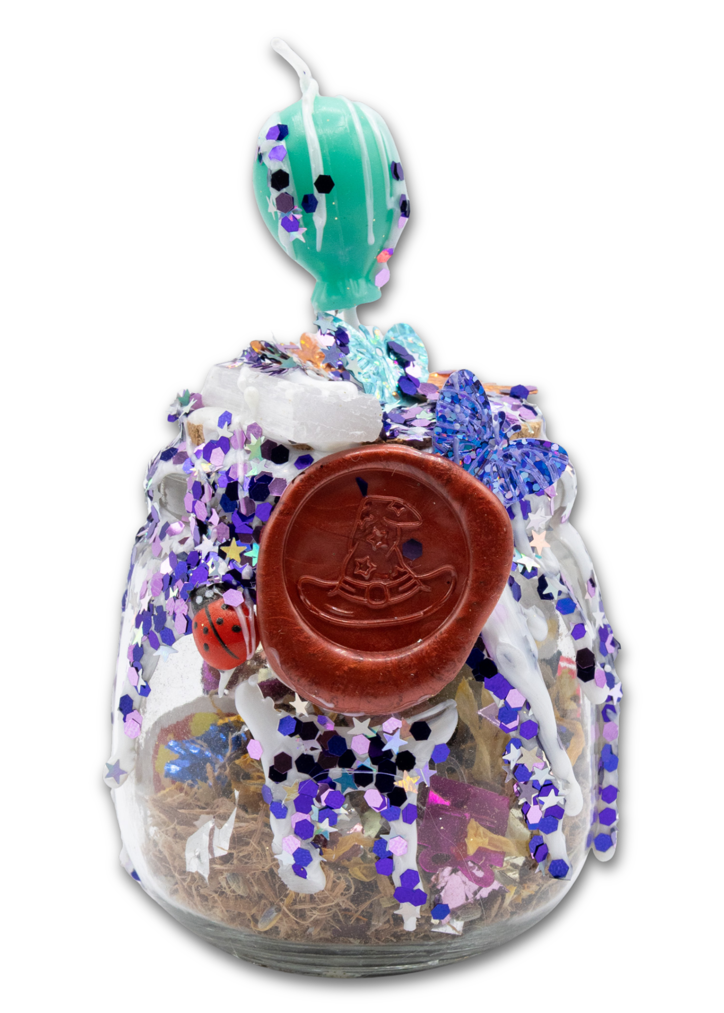Birthday Wishes & Butterfly Kisses Spell Jar