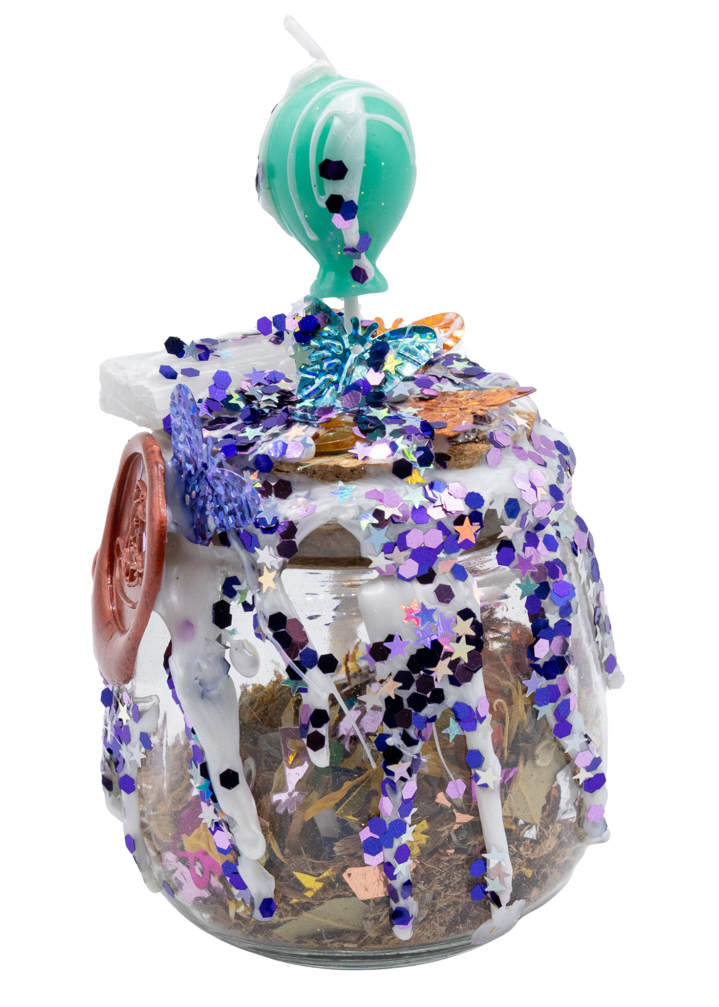 Birthday Wishes & Butterfly Kisses Spell Jar