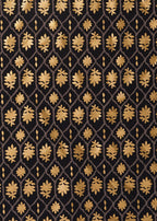 Black Metallic Tunic Dress