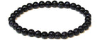 Blue Goldstone Round Bead Bracelet - Symbol of the Night Sky