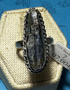 Rough Blue Kyanite Ring (07.0042)
