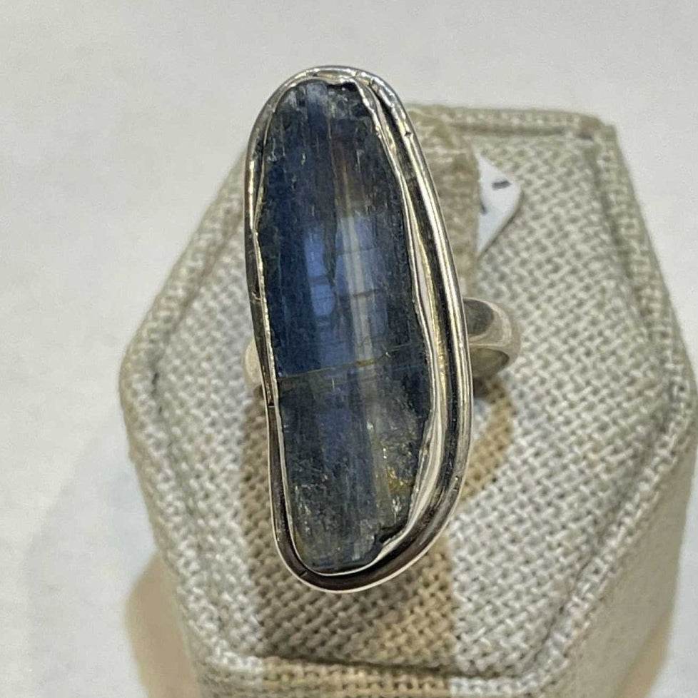 Blue Kyanite Ring Size 6 "Journey"