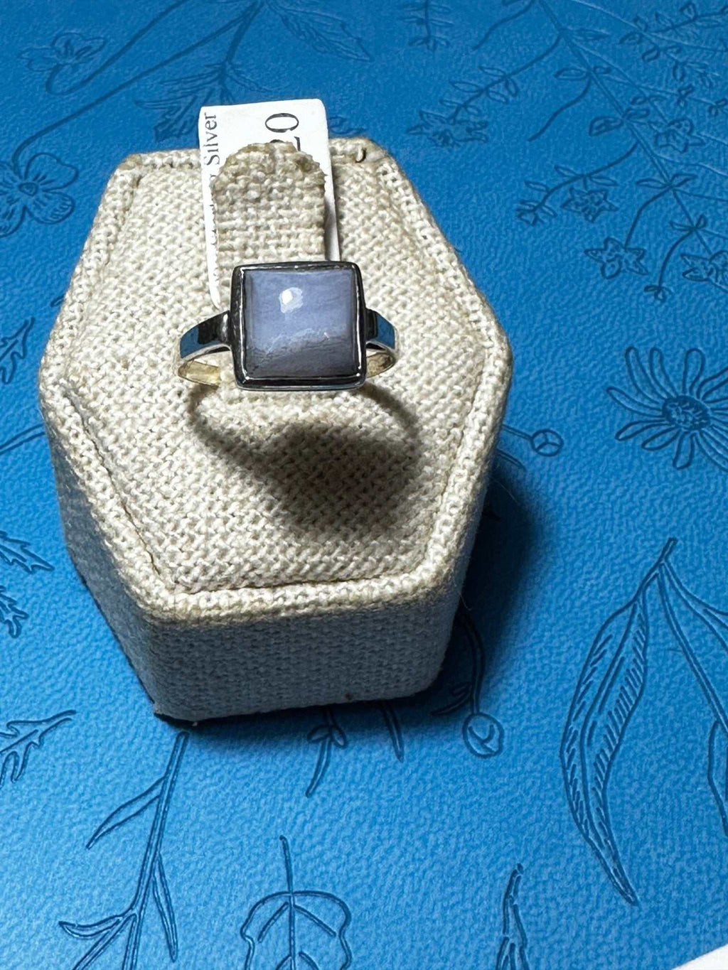 Blue Lace Agate Ring (02.2020)