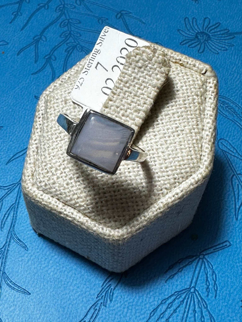 Blue Lace Agate Ring (02.2020)