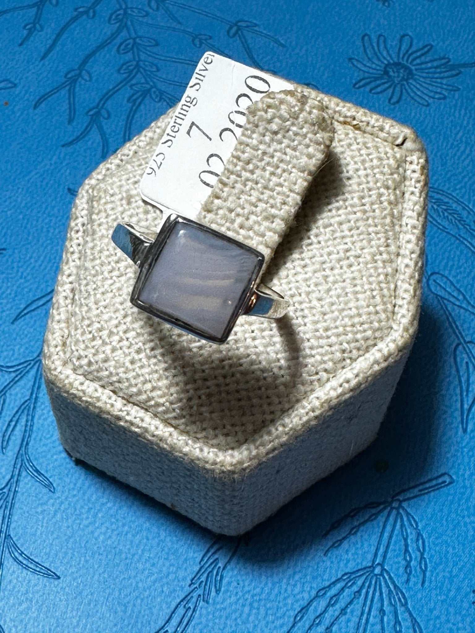 Blue Lace Agate Ring (02.2020)