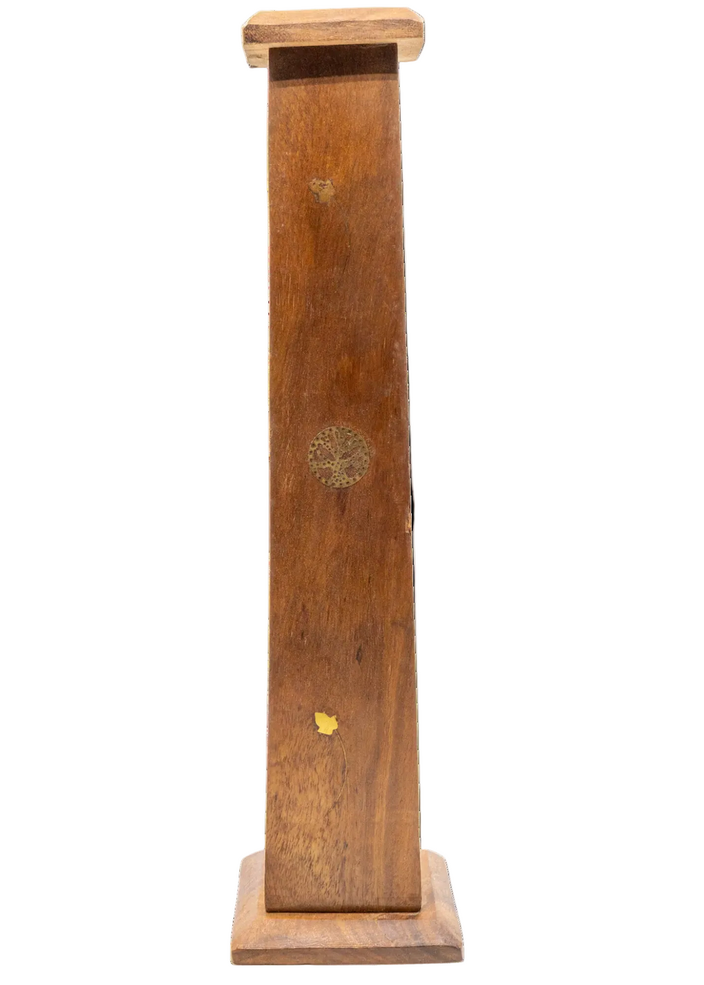 Brass Inlay Tree of Life Vertical Incesne Burner