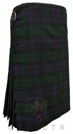 Traditional Kilt – Standard 4–5 Yard Wool, Black Watch