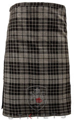 Traditional Kilt – Standard 4–5 Yard Wool, Gray Watch