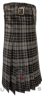 Traditional Kilt – Standard 4–5 Yard Wool, Gray Watch