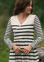 Celeste Striped Knit Maxi Dress - FINAL SALE