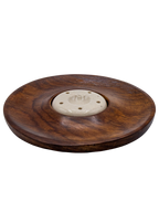 Ceramic & Wood Cone - Stick Incense Burner