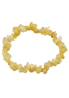 Citrine Chip Stretch Bracelet