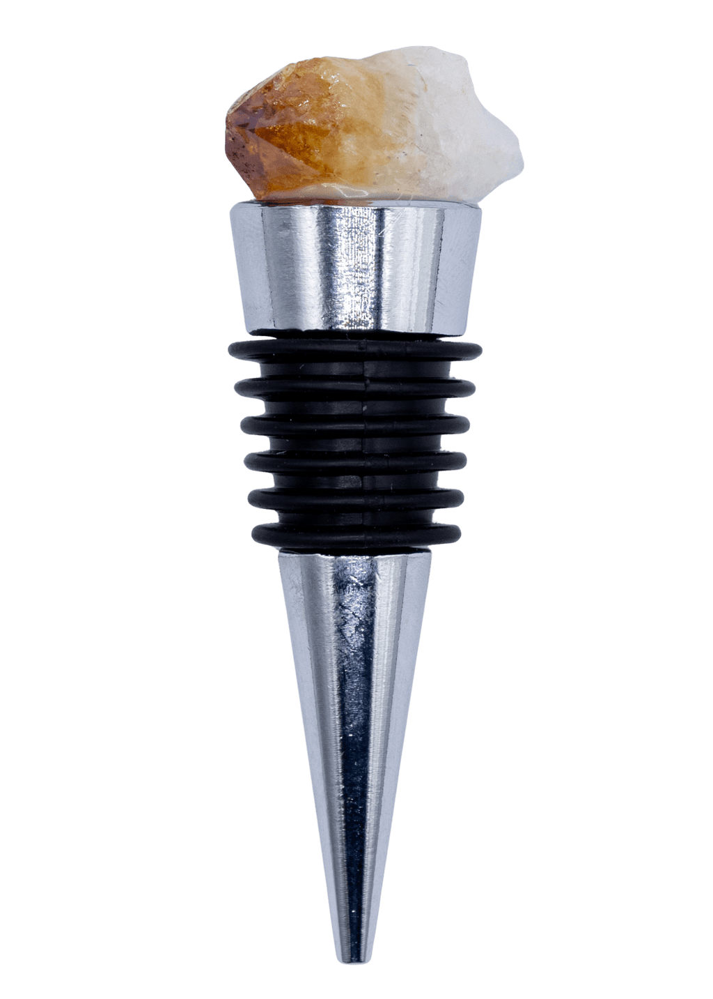 Citrine Crystal Wine Stopper