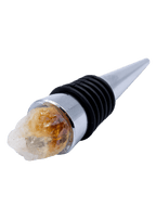 Citrine Crystal Wine Stopper