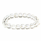 Clear Quartz Round Bead Bracelet - The Master Healer