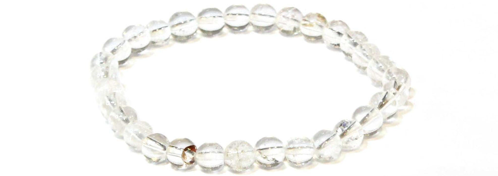 Clear Quartz Round Bead Bracelet - The Master Healer