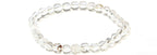 Clear Quartz Round Bead Bracelet - The Master Healer