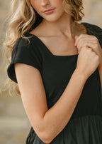Eleanor Black A-line Maxi Dress - FINAL SALE