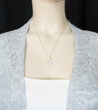 Flame Pendant, Handmade - 925 Sterling Silver