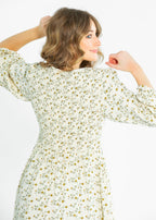 Flora Smocked Midi Dress