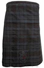 Traditional Kilt – Premium 6–8 Yard Wool, Black Isle