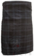 Traditional Kilt – Standard 4–5 Yard Wool, Black Isle
