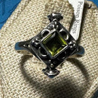 Gemstone Poison Ring 04.2036