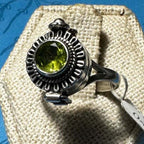 Gemstone Poison Ring 04.2036