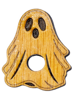 Ghost Wood Crystal Sphere Holder