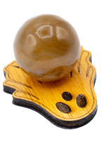 Ghost Wood Crystal Sphere Holder
