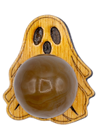 Ghost Wood Crystal Sphere Holder