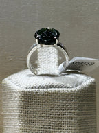 Green Tourmaline Flower Ring (03.0048)