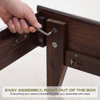 Aurora Solid Wood Bed Frame