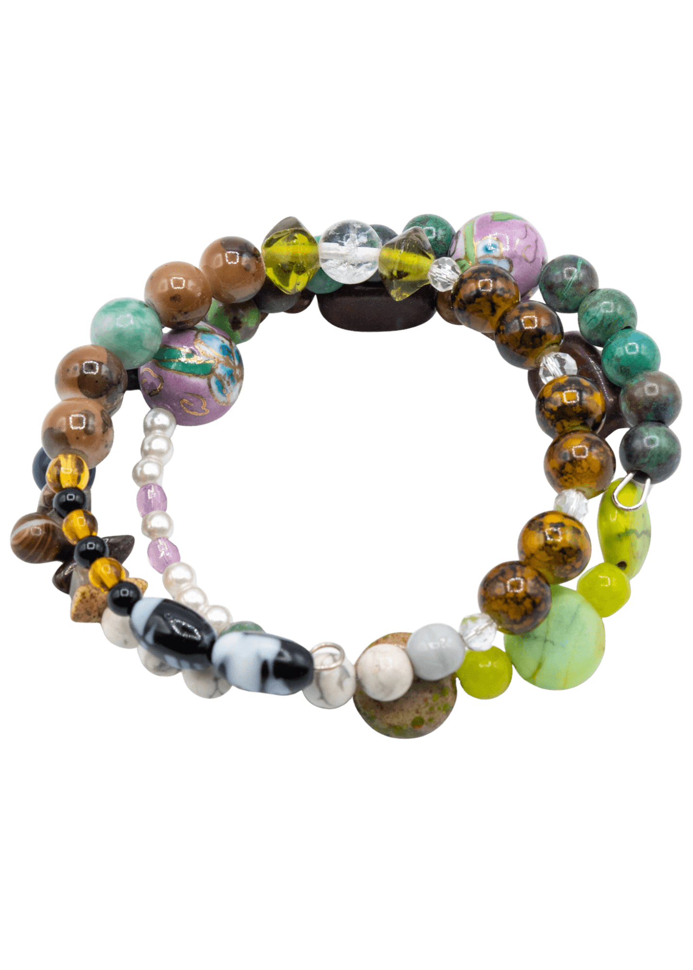 Handmade Beaded Wrap Bracelets
