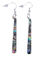 Hanging Abalone Shell Earrings