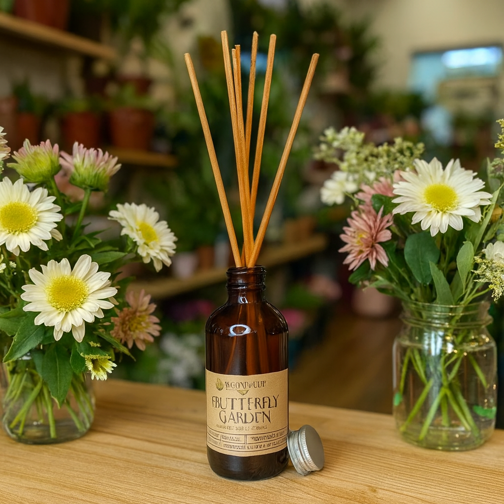 Butterfly Garden - REED DIFFUSER -- by Moon Water Apothecary!