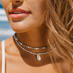 Mademoishelle Seed Bead Necklace