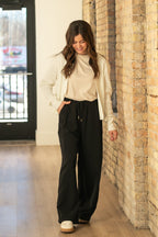 Mason White Button Up Cardigan