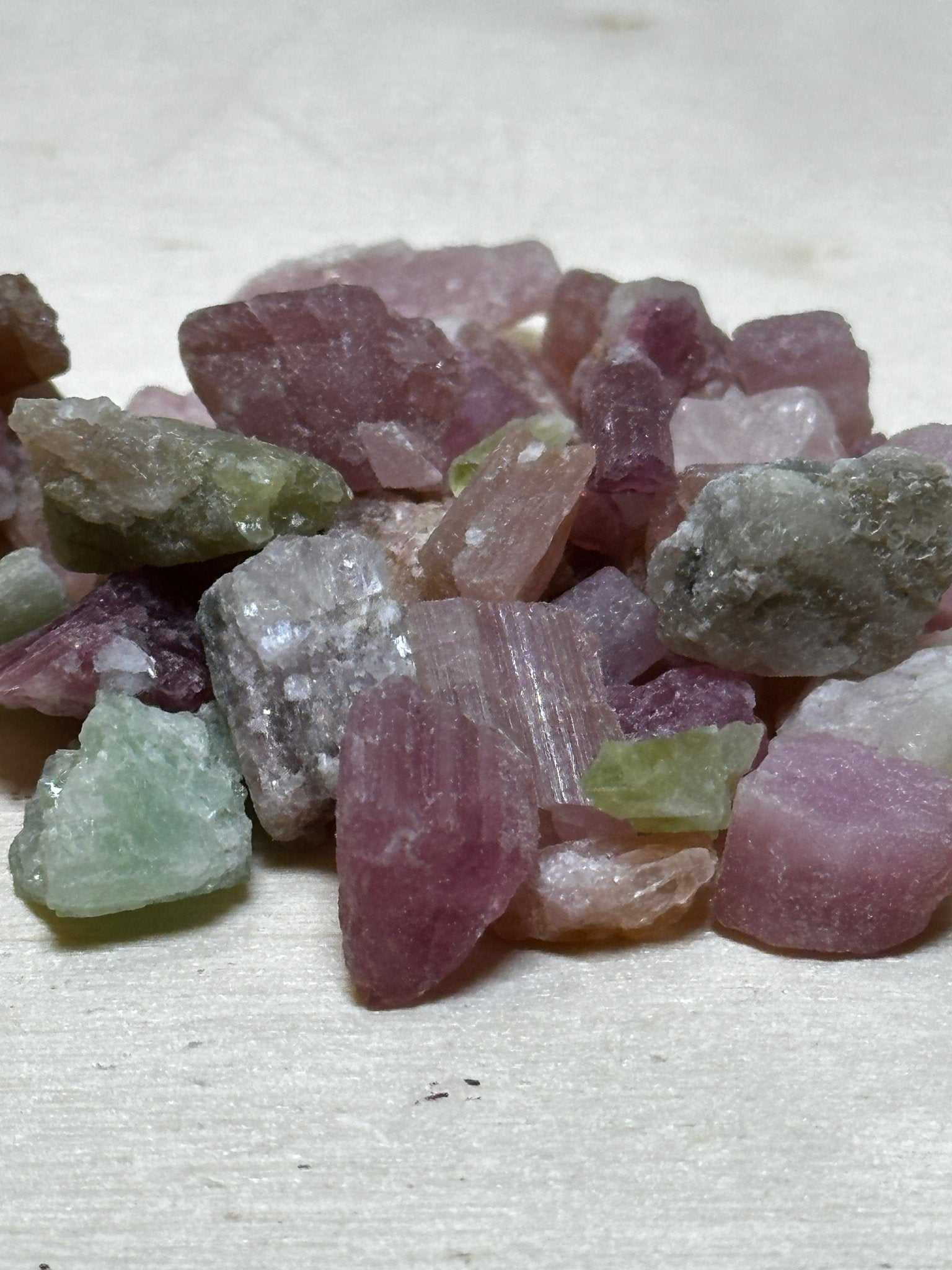 Multi Colored Tourmaline Shards