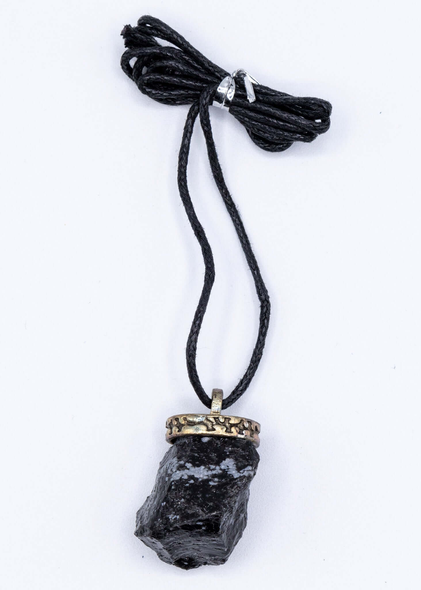 Obsidian Crystal Necklace