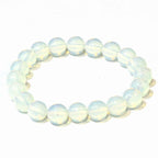 Opalite Round Bead Bracelet - Stone of Eternity