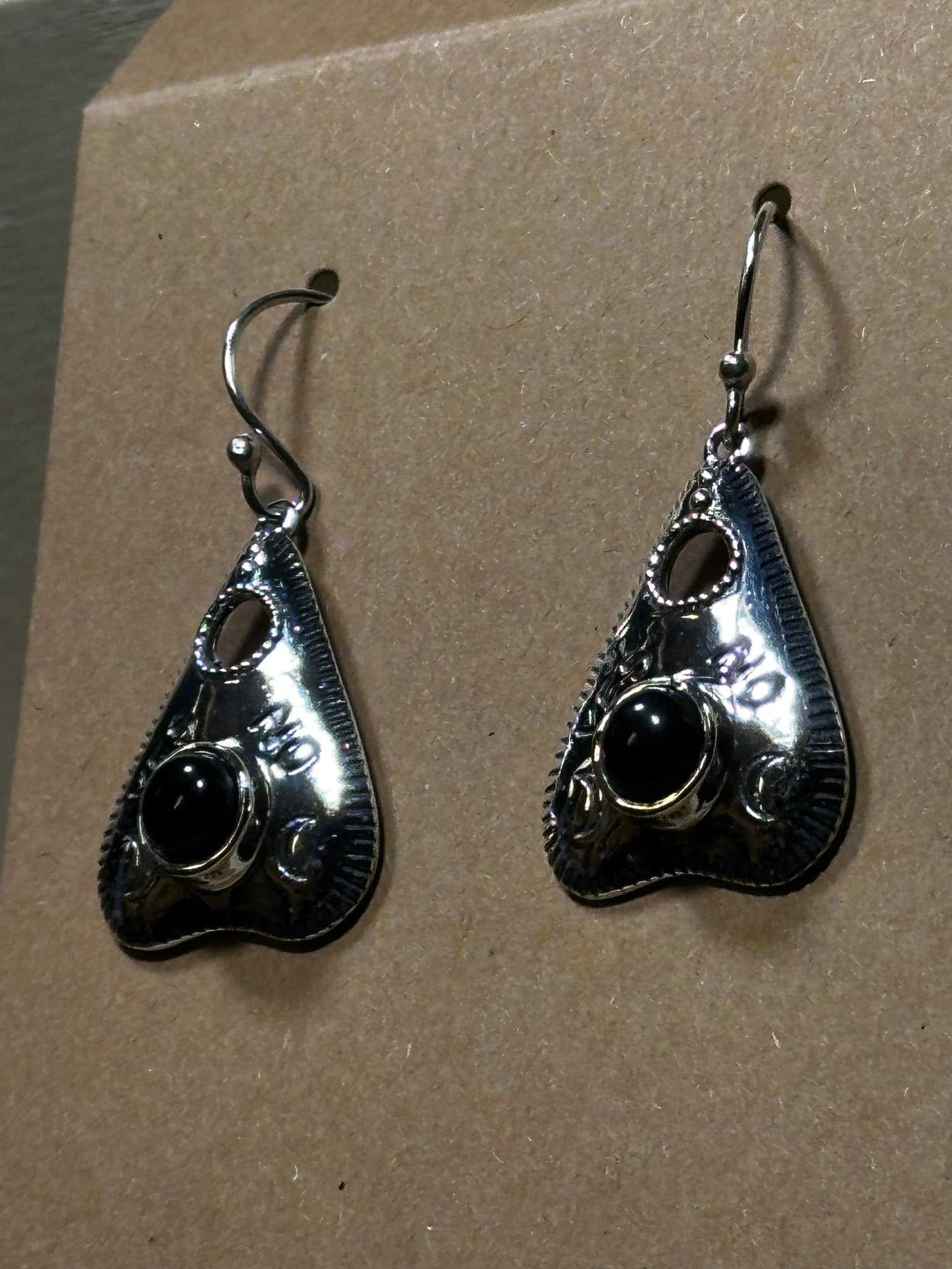 Ouija Black Onyx Earrings (06.6044)