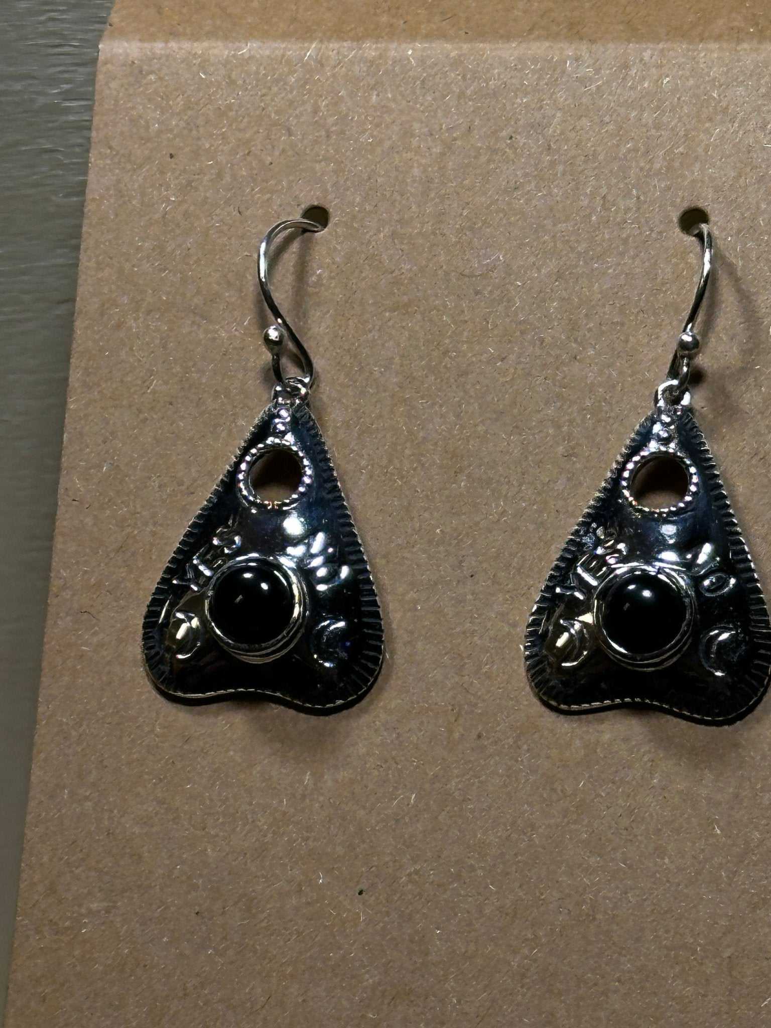 Ouija Black Onyx Earrings (06.6044)