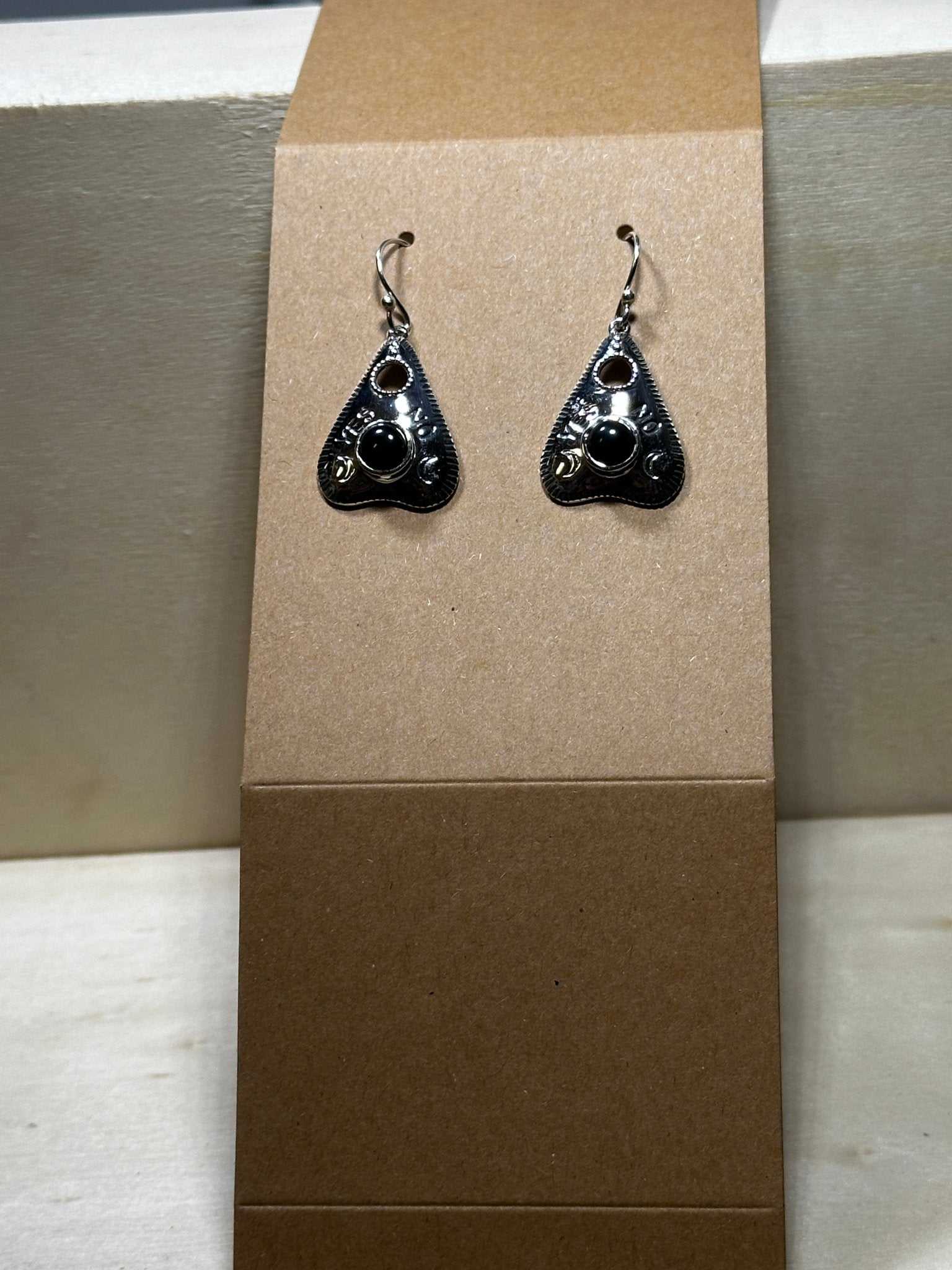Ouija Black Onyx Earrings (06.6044)