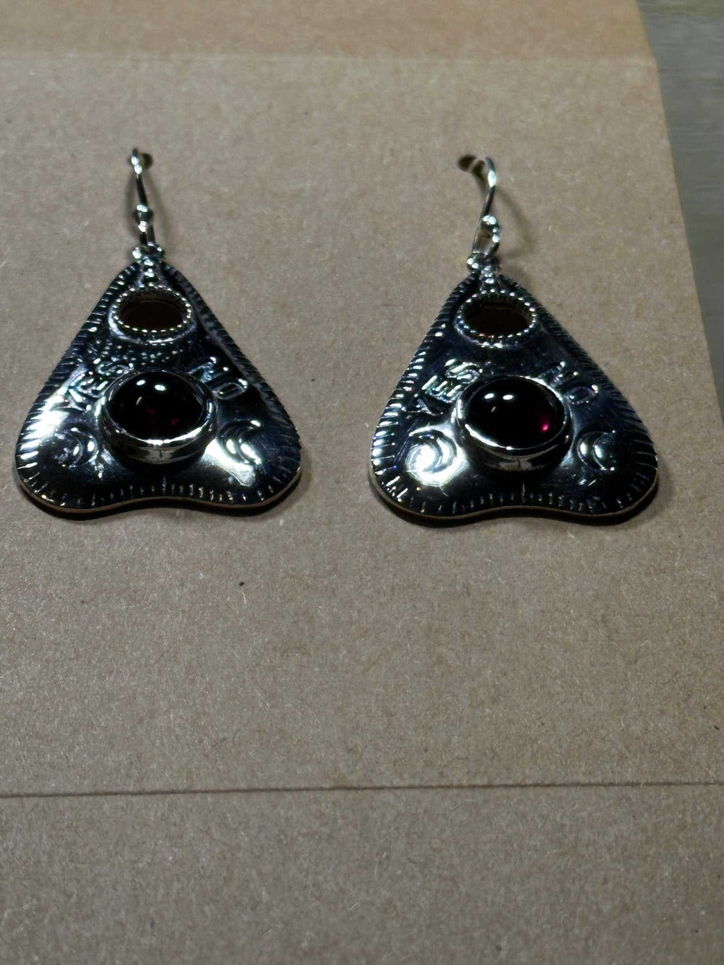 Ouija Garnet Earrings (10.0072)
