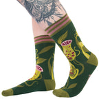 Pitcher Plant Crew Socks