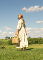 Flora Smocked Midi Dress