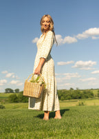 Flora Smocked Midi Dress